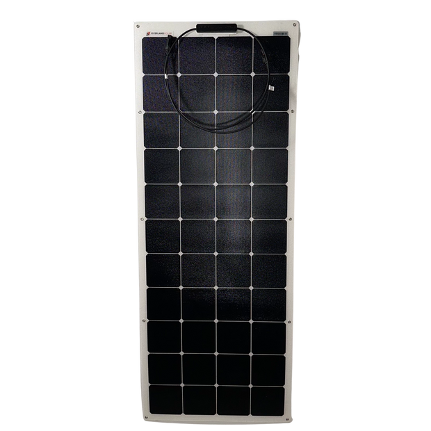 Overlander 160™ ETFE Semi-Flexible Solar Panel with Top Mount Junction Box