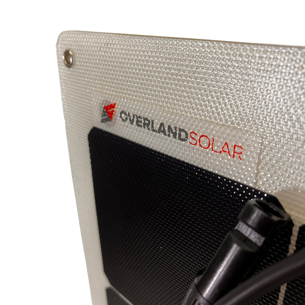 Overlander 160™ ETFE Semi-Flexible Solar Panel with Top Mount Junction Box